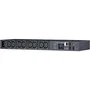 CyberPower PDU41005 - Unidad de Distribución de Energía PDU Rack 1U, 8 Salidas IEC C13 Controlables de forma Remota, 16A, 230V, LCD a Color, con Monitorización y Software PowerPanel